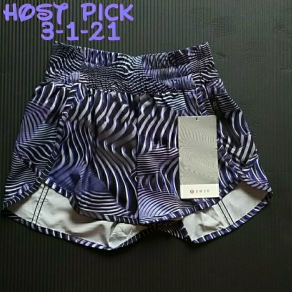 Lululemon 2020 Sea Wheeze Tracker shorts